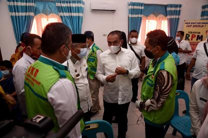 Masyarakat Paluta Serbu Layanan Kesehatan Gratis Pemprov Sumut